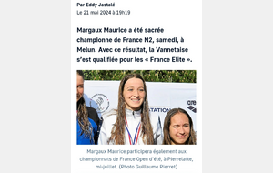 Nouvelle Qualification aux France N1 Elites