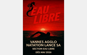 OUVERTURE SECTION EAU LIBRE 2026