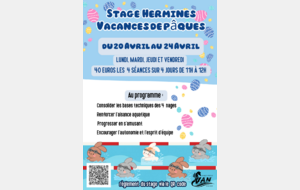 stage 4 jours Hermines Bleues et Vertes